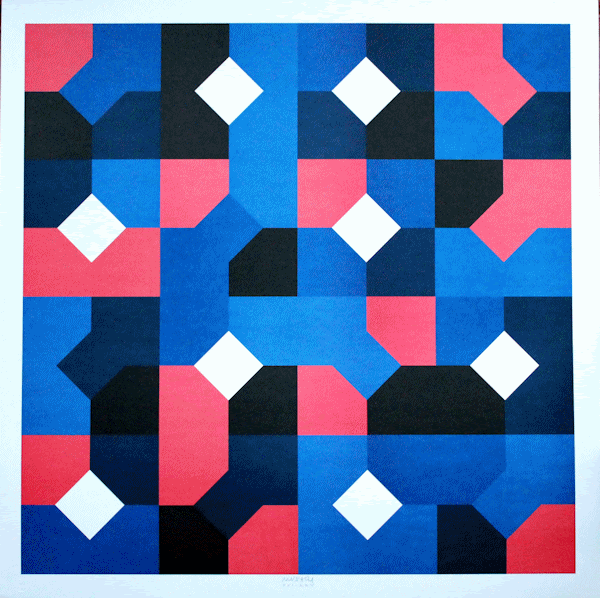 Bruno Munari "Curve di Peano"